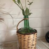 Wicker demijohn