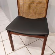 Suite of 6 chairs Italy Tito Agnoli rosewood 1960