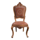 Baroque chair brown leather