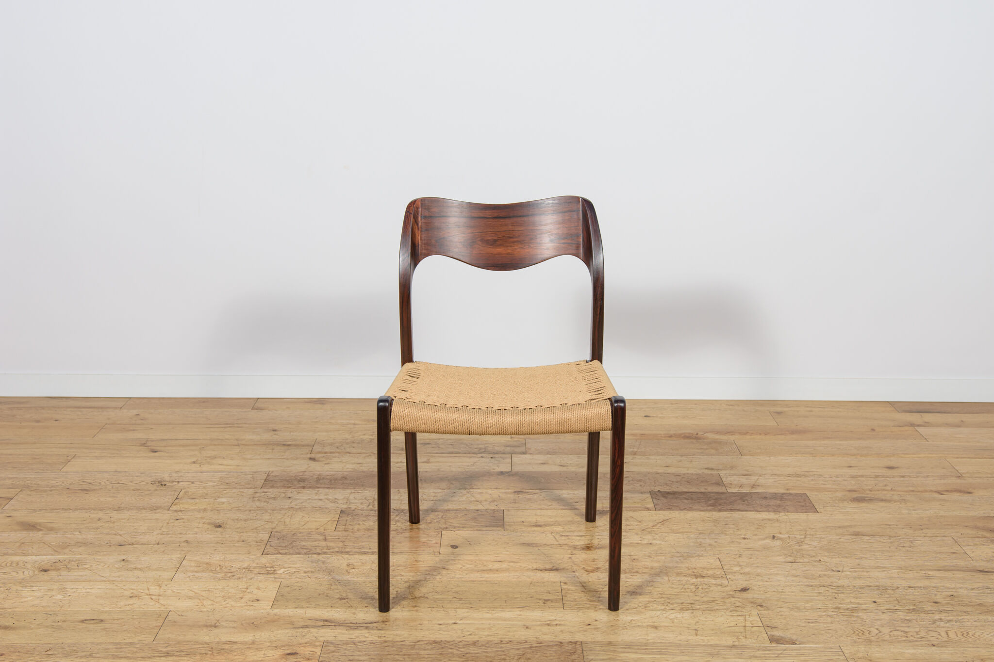 Chaises de salle à manger en palissandre modèle 71 de Niels Moller de J.L. Møllers, années 1960, ensemble de 4.