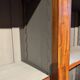 Antique open bookcase