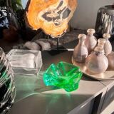 Rare Murano Vide-poche Ouraline Sommerso - Design by Flavio Poli - 1960