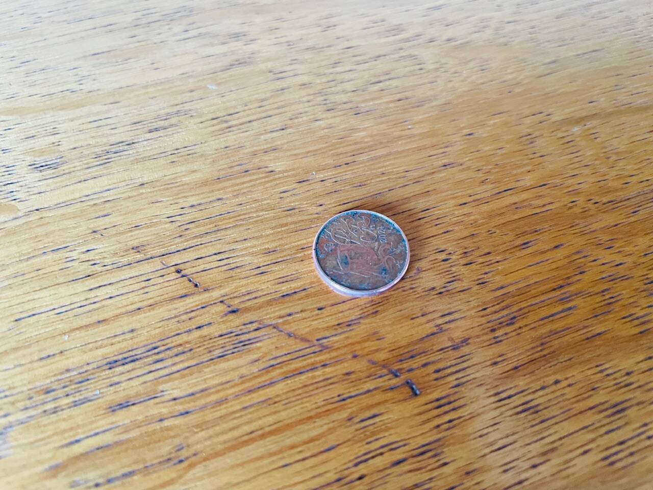 Vintage Scandinavian style oak chest of drawers circa 70's