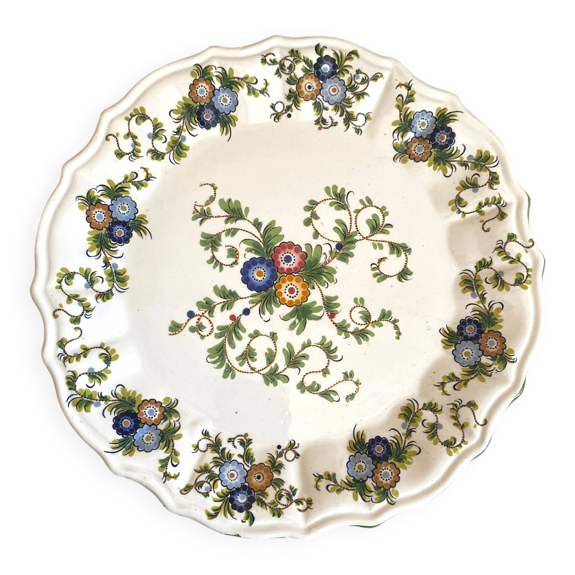 Signed Capodimonte dish