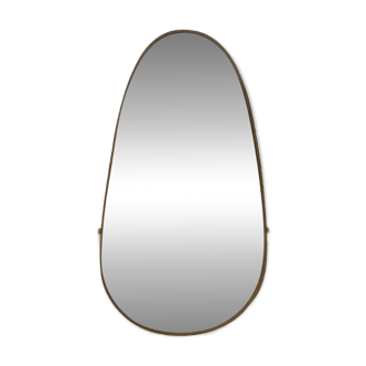 Brass mirror