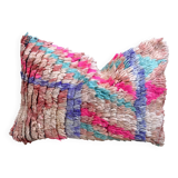 Magnifique coussin Kilim berbère vintage du Maroc