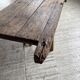 Brutalist popular art table XXL 3.5m/4m pine and oak