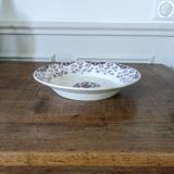 Digoin Sarreguemines dish purple