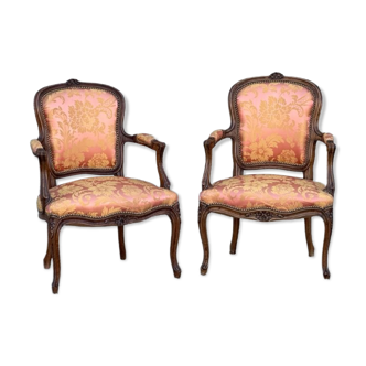 Pair of armchairs