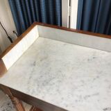 Bathroom furniture, dressing table, marble top