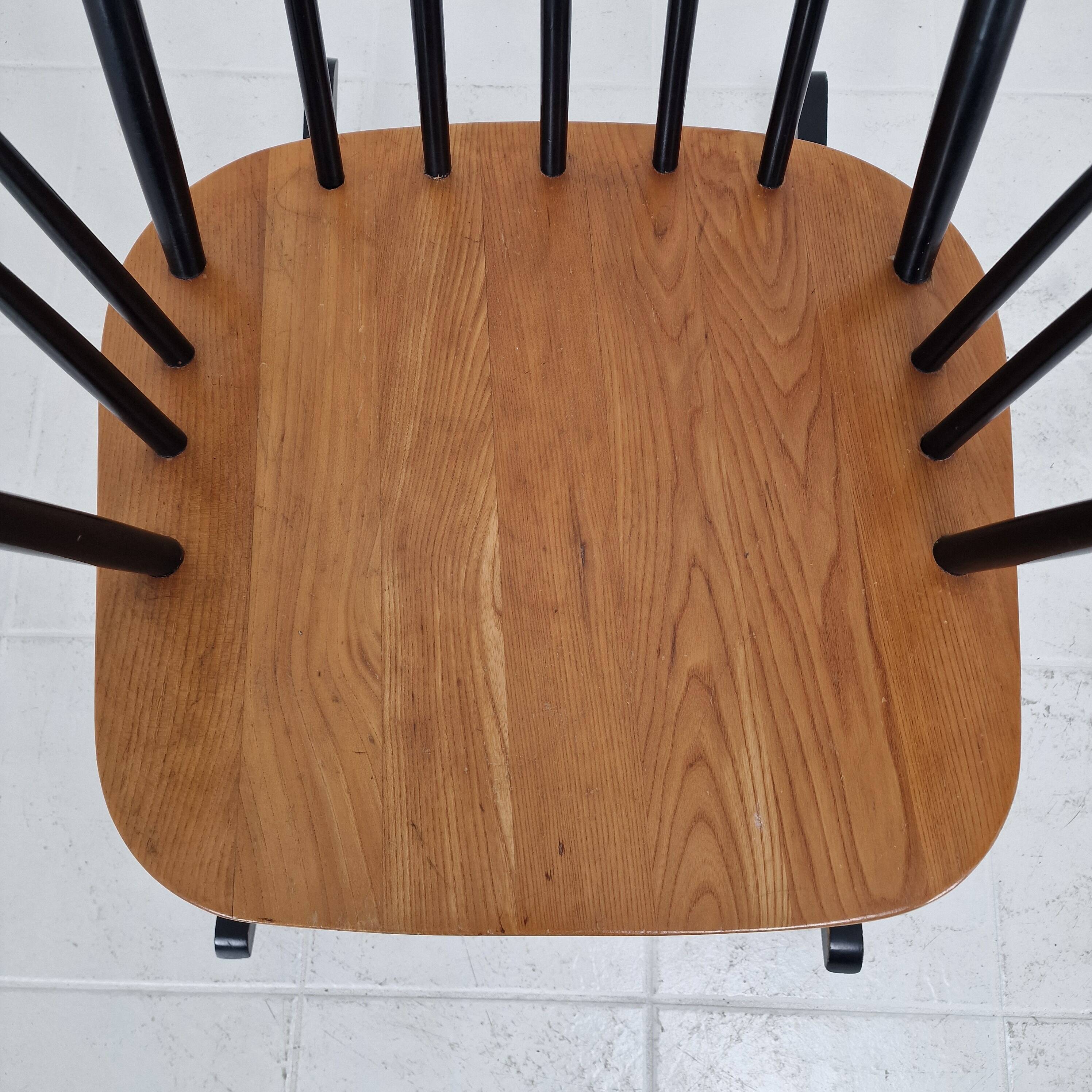 Rocking chair designed by Ilmari Tapiovaara for Asko, Finland, 1960's