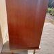 vintage commode with tapered legs