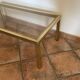 Table basse Hollywood Regency. 1970. 100x52