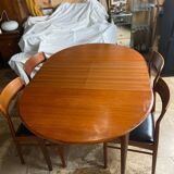 Danish table and 4 chairs