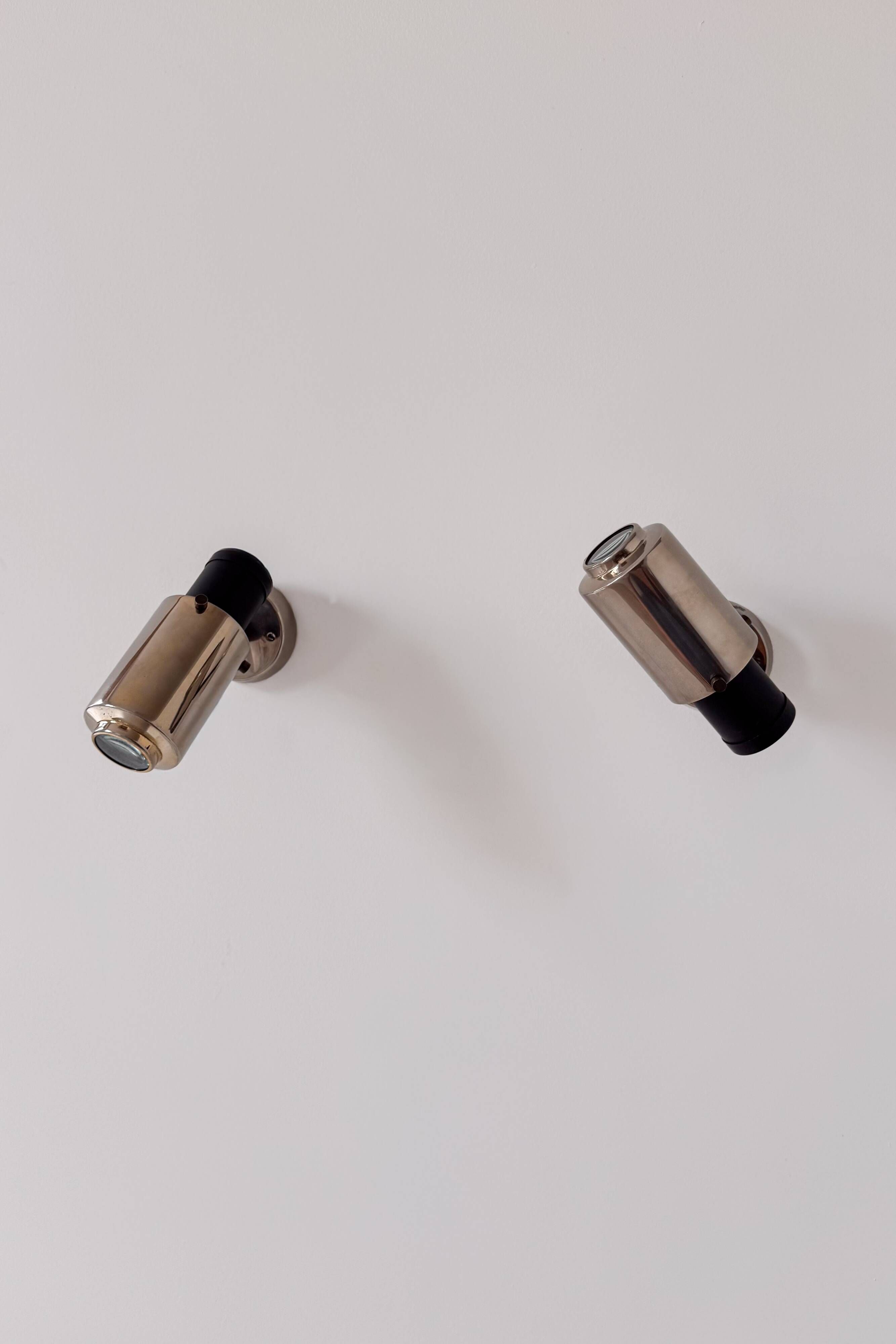 Pair of vintage Zodiac wall lights for LITA by Jacques Biny, France, 1960.