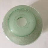 Art-Deco green granite glass globe