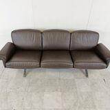 De sede DS31 sofa in brown leather, 1970s