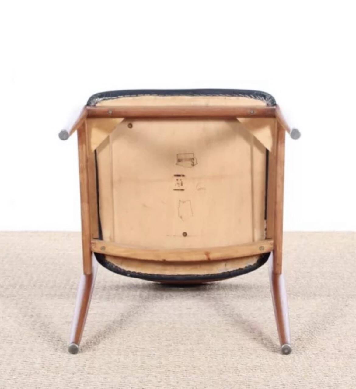Chaise danoise en teck de Johannes Andersen