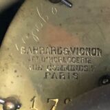 Black marble fireplace pendulum