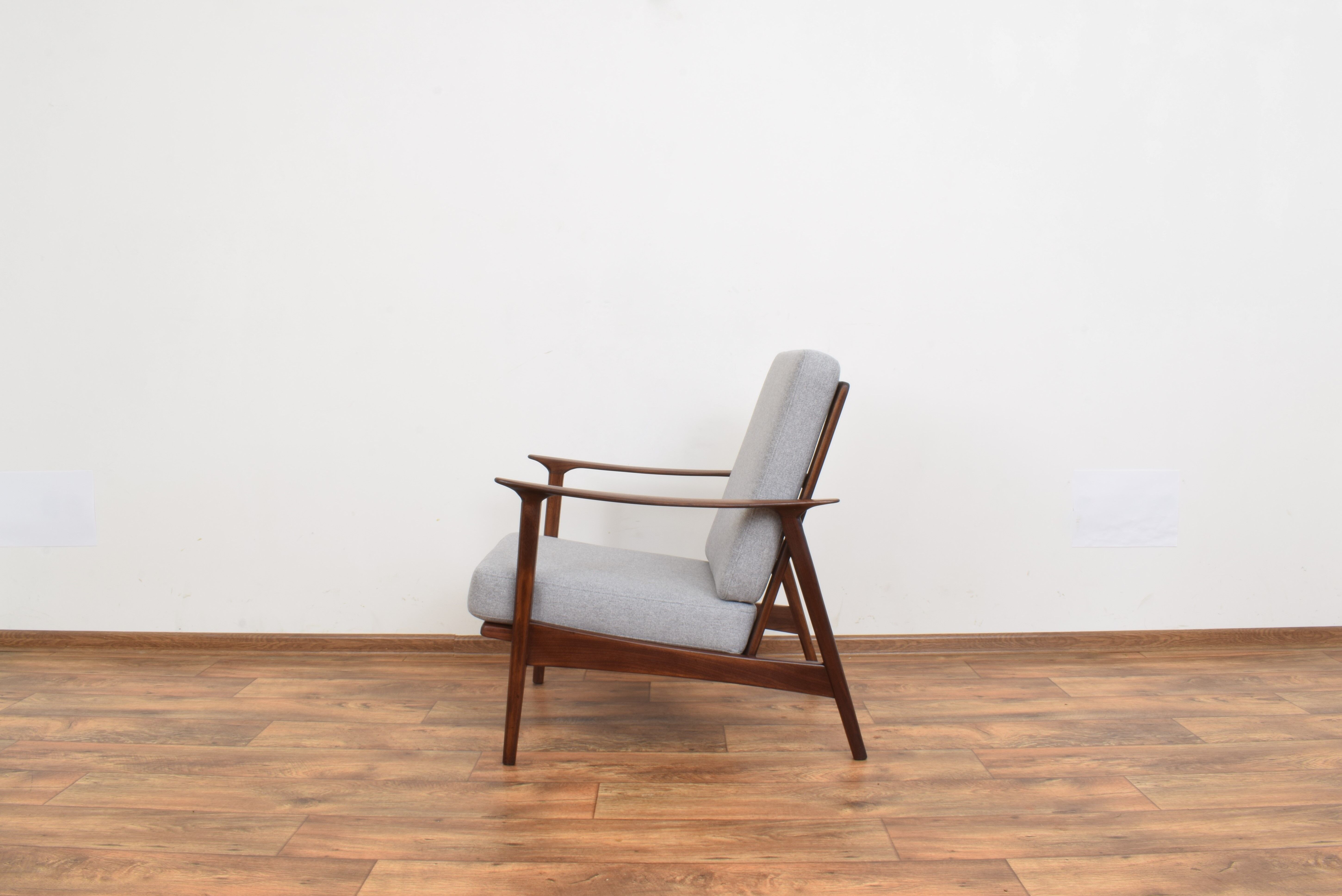 Mid-Century Danish Teak Armchair, 1960s.