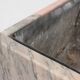 Large marble planter in pink marble, Belgium ca. 1980