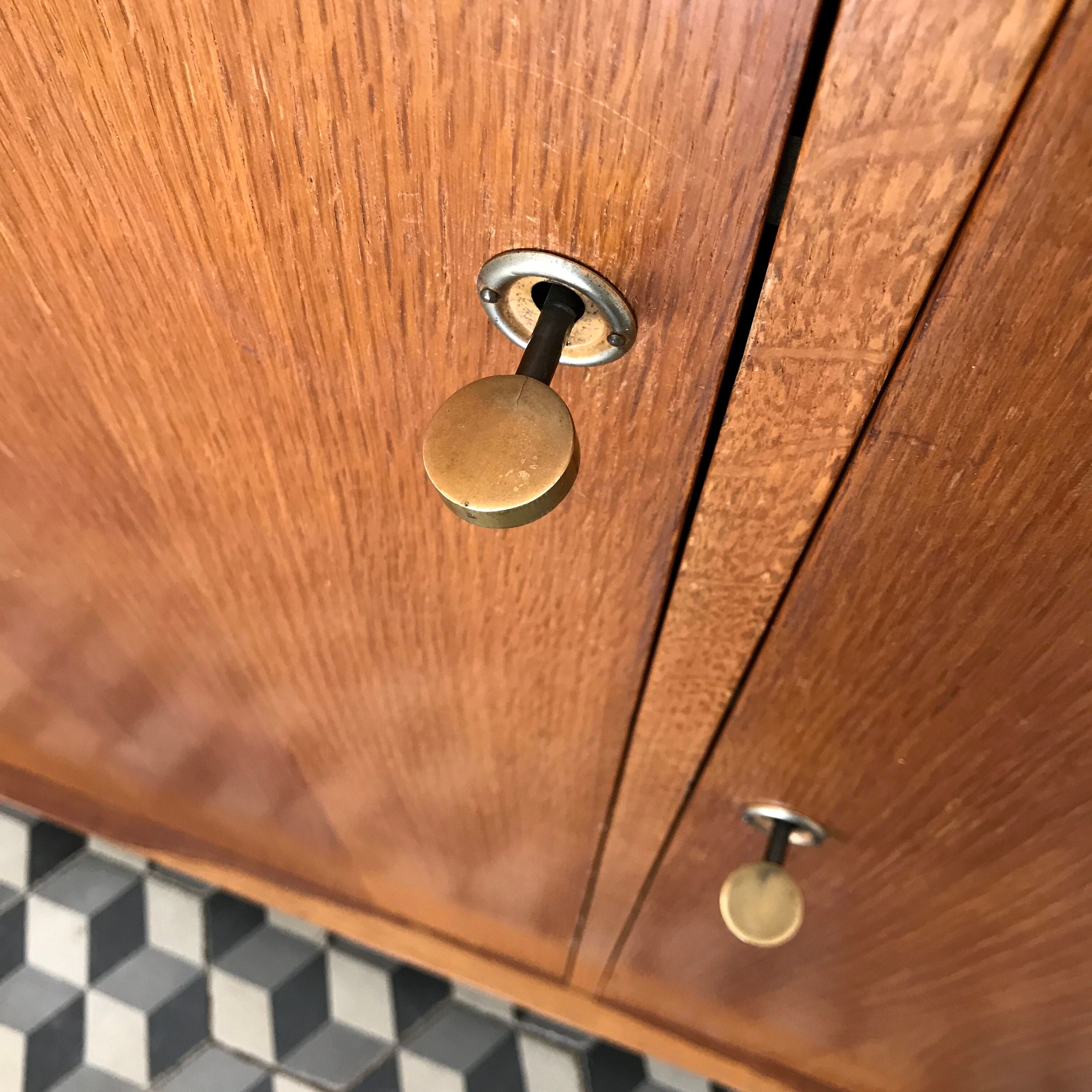 Asymmetric Cabinet wooden