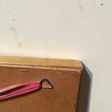 Golden mirror 38x125cm