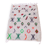 Moroccan Berber rug Beni Ourain 1X1.5 cm