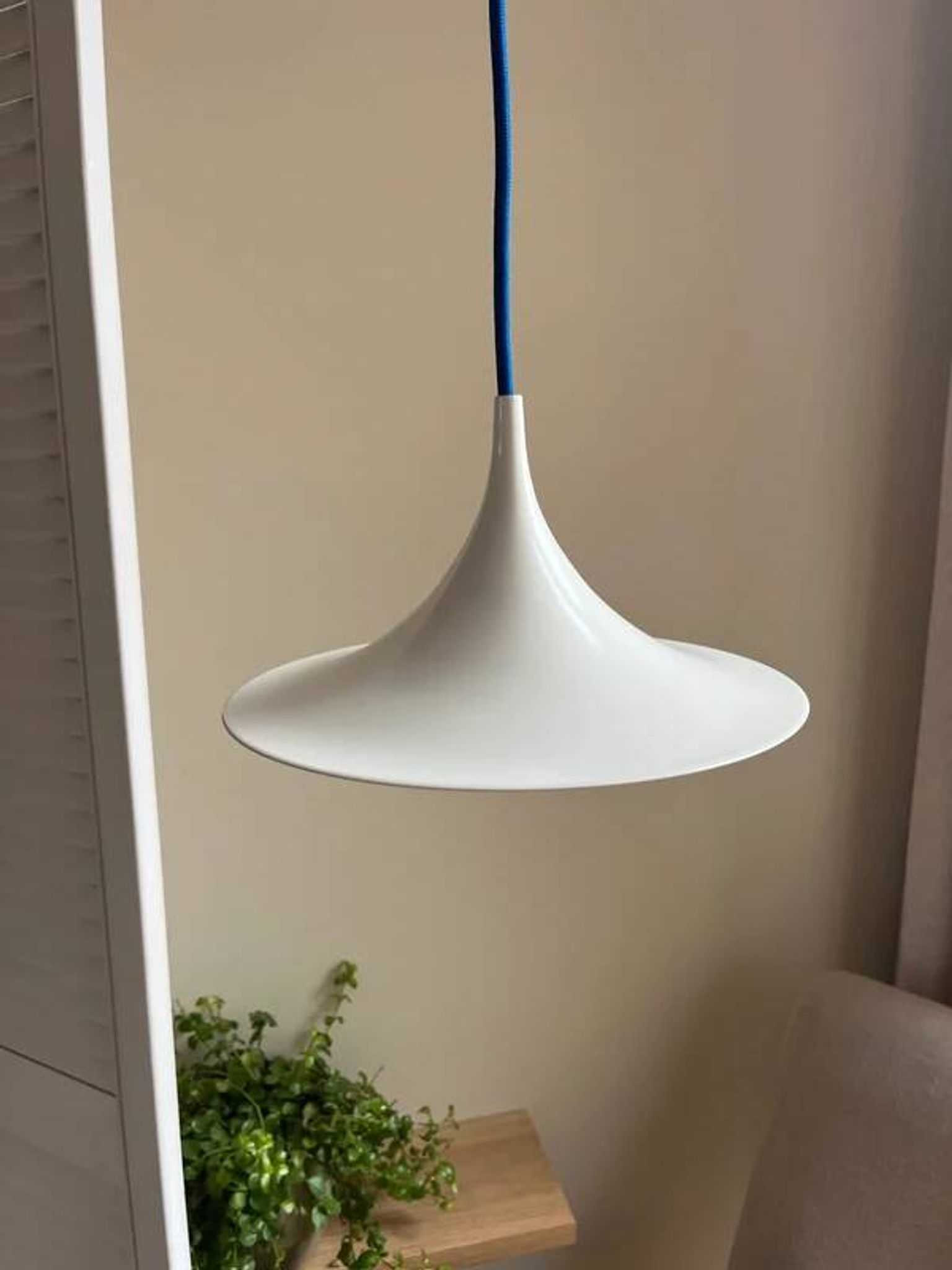 Vintage Fog & Morup Semi pendant (24cm) - Danish design lamp