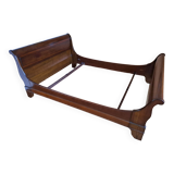 Lit Louis Philippe 140 x 190 bois massif