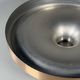 1960s 1970s Disc Wall Lamp by Teka Germany Space Age Design Aluminum Metal