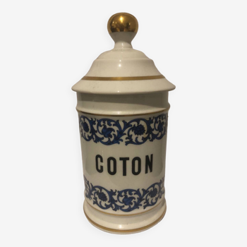 Cotton pharmacy pot