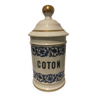 Pot pharmacie coton