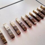 Lot de 10 porte-couteaux en quartz
