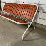 Foldable vintage bench