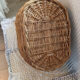 Antique rattan/wicker basket