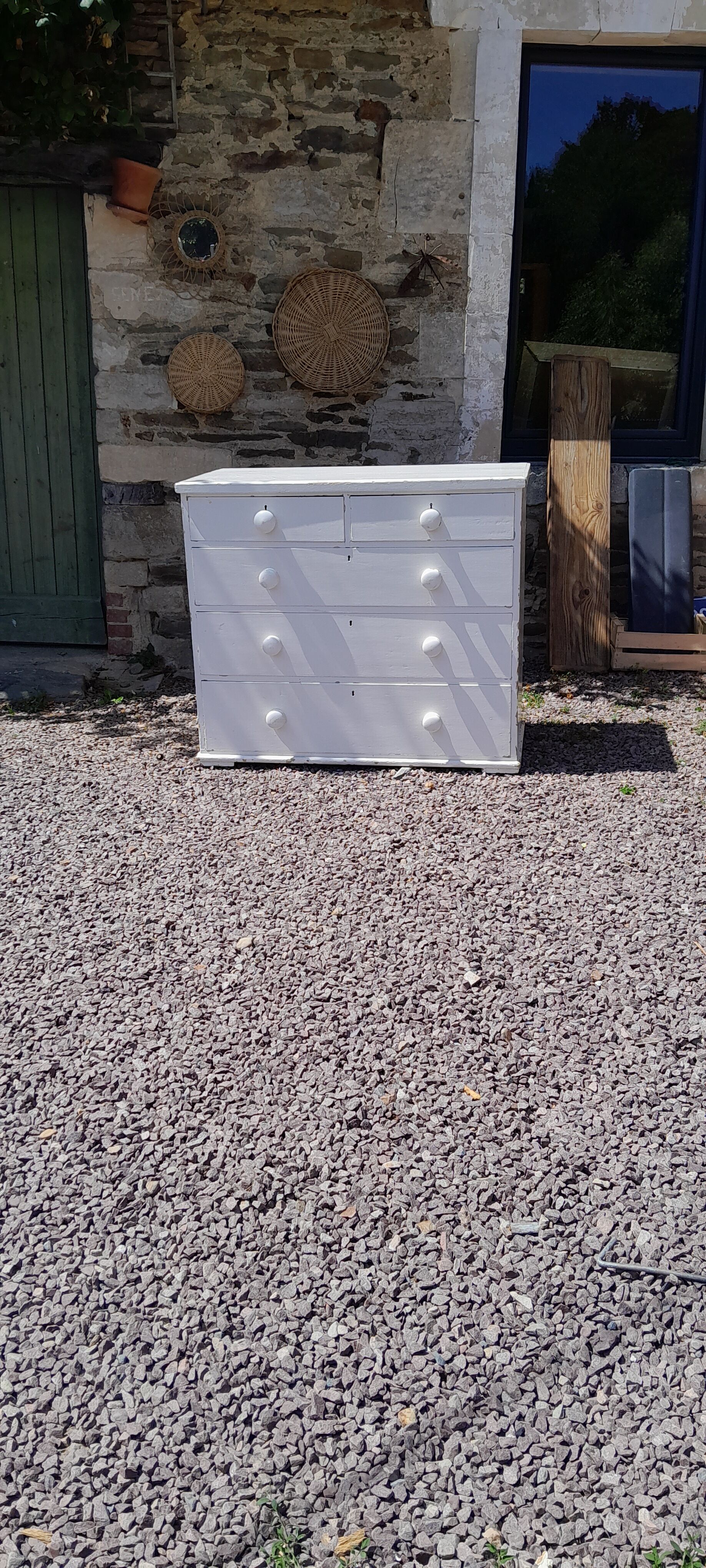 English chest of drawers
