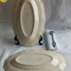 Sarreguemines ivory raviers
