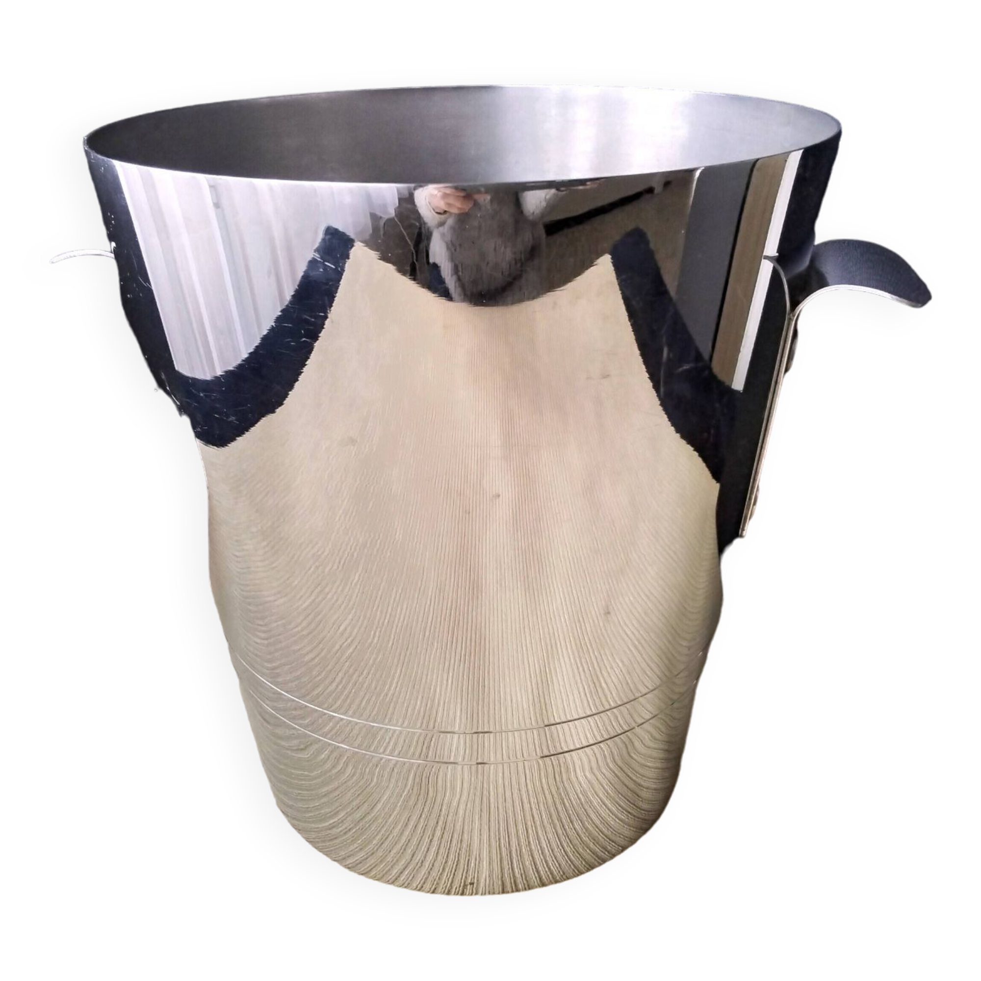 Guy Degrenne stainless steel champagne bucket