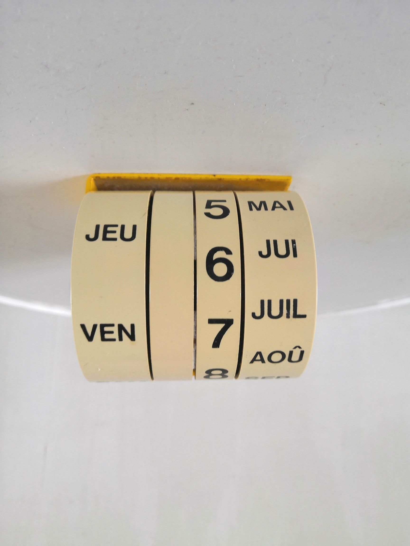 Riart and Bigas perpetual calendar for Disform Italy 50s-60s
