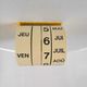 Riart and Bigas perpetual calendar for Disform Italy 50s-60s