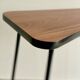 Paire de consoles hautes vintage