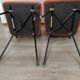 Paire de chaises C57 par Paul Geoffroy édition Airborne