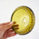 Green bubble glass ashtray 1960