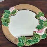Mithé espelt pink bird mirror
