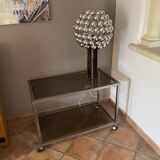 Coffee table, Roche Bobois console. 1970. 86x46.