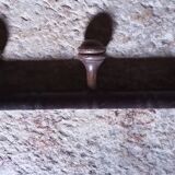 Vintage wooden wall coat rack