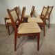 6 Danish rosewood chairs