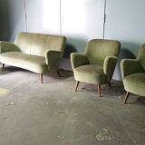 Chair years 50-60 Organic Green vintage