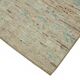 Hand-Knotted Turkish Contemporary 203 cm x 296 cm Beige Wool Carpet